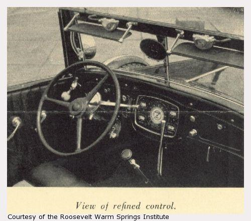 FDR Antique Car Hand Controls - Mobility Express