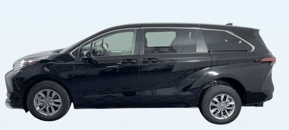 FR Conversions Toyota Sienna Hybrid rear-entry wheelchair van
