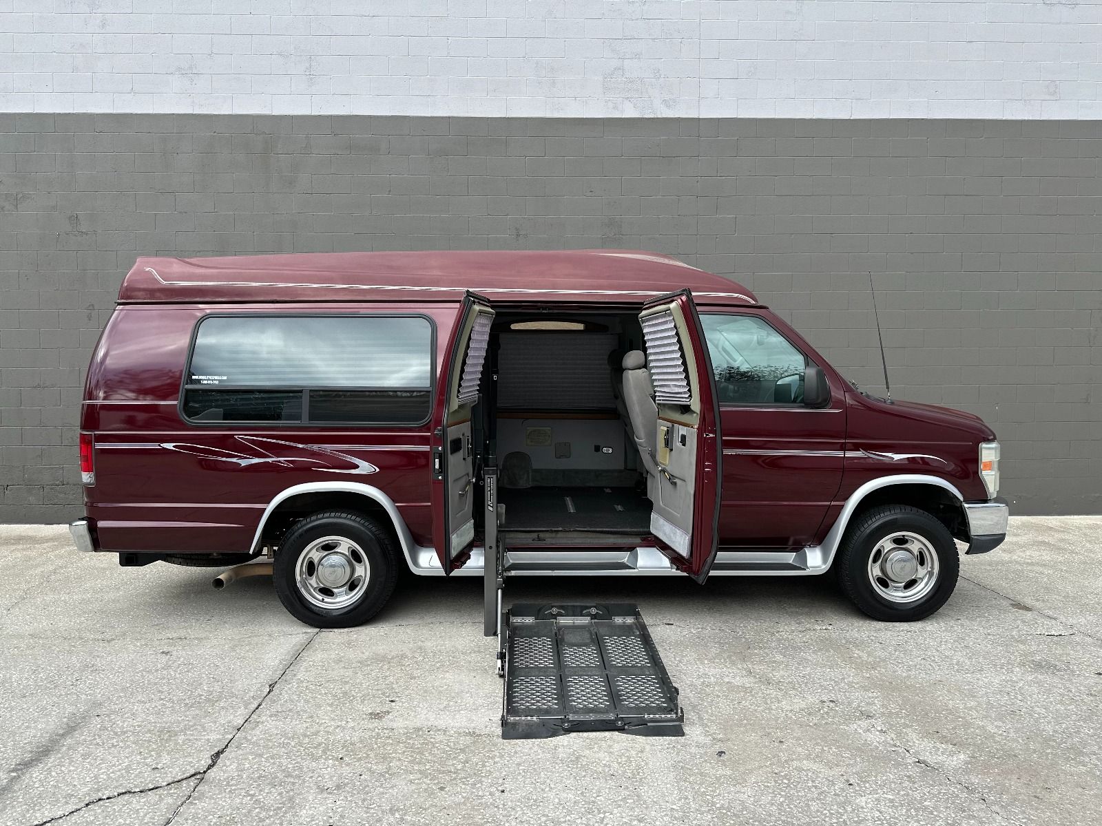 Ford e250 wheelchair sales van for sale