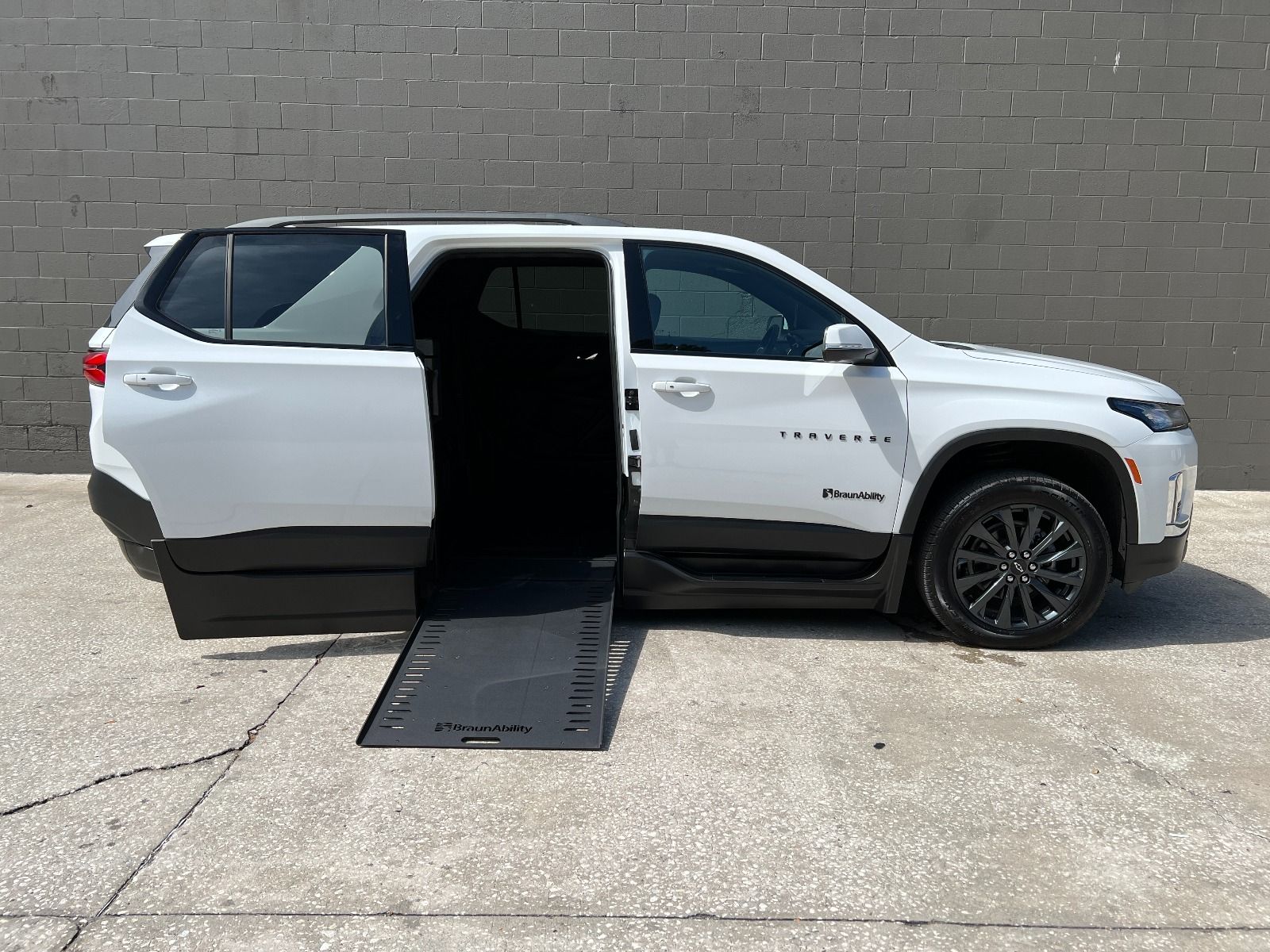 Wheelchair Accessible SUV - BraunAbility Chevy Traverse MXV