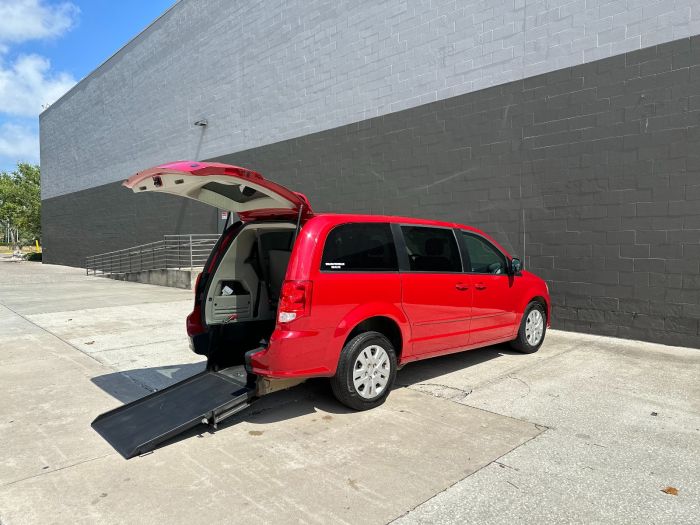 2016 Dodge Grand Caravan SE Rear Entry Wheelchair Van