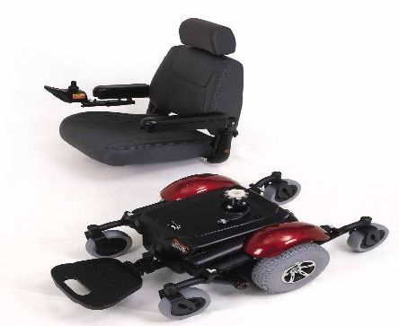 Merits Vision Sport Mid Wheel Drive Power Wheel Chair P326a