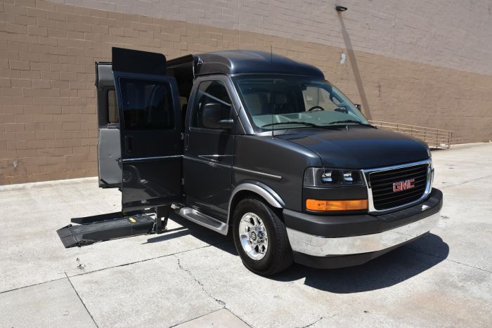 gmc savana wheelchair van
