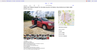 PSA: Buying Preowned Wheelchair Vans Found On Craigslist