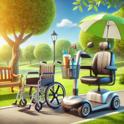 The 5 Best Accessories for Mobility Scooters and Wheelchairs During the Summer