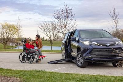 The New Toyota Sienna Hybrid Wheelchair Van by BraunAbility