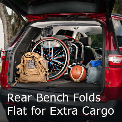 BraunAbility Chevy Traverse Trunk with Cargo